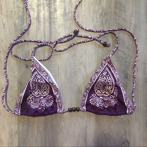 Top ONLY - Victoria’s Secret purple paisley